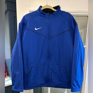 Nike Tech Woven Lined Full Zip Men's Jacket, Blue